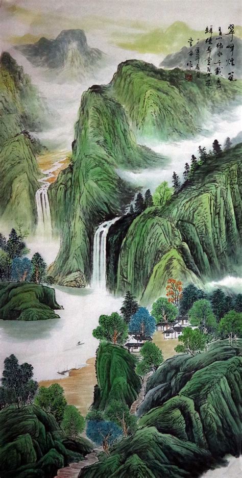 山水画 风水|山水画的风水作用解读